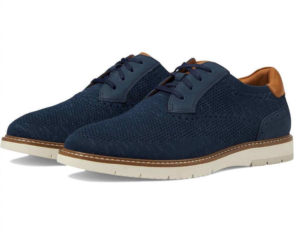 NEW FLORSHEIM men's vibe knit oxford in navy